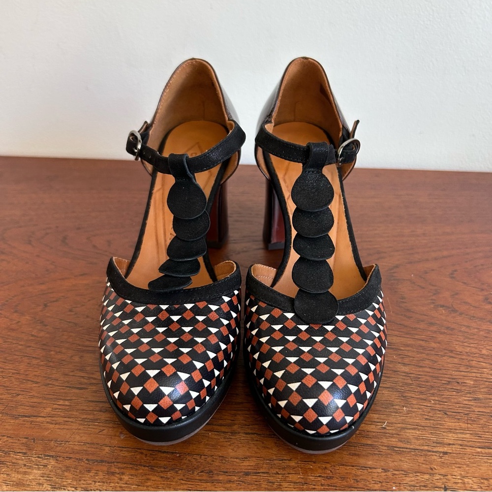 New Chie Mihara Dafra Heeled Shoe - Picture 5 of 14